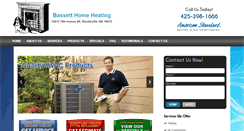Desktop Screenshot of bassetthomeheating.com
